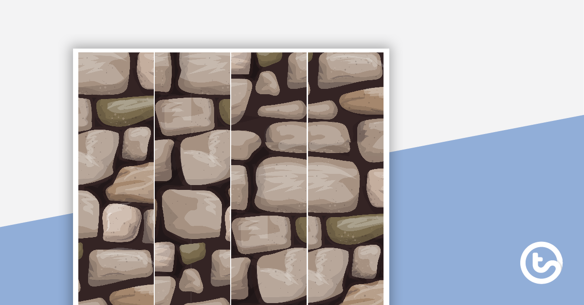 Preview image for Stone Wall - Border Trimmers - teaching resource