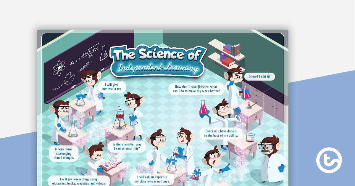 独立学习科学的预览图像 - 完整海报 - 教学资源