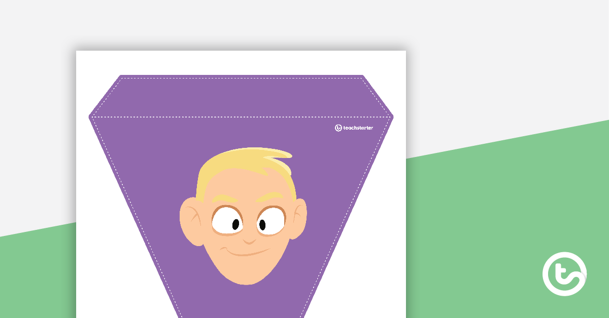 Preview image for Emoji Code - Pennant Banner - teaching resource