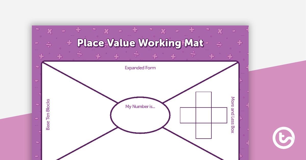 Preview image for Numeracy Working Mats - teaching resource