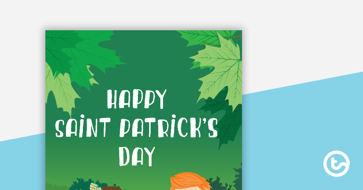Preview image for Happy Saint Patrick's Day Poster - teaching resource