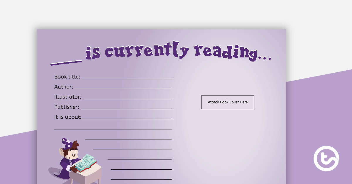 Preview image for Our Class is Reading - Template - teaching resource
