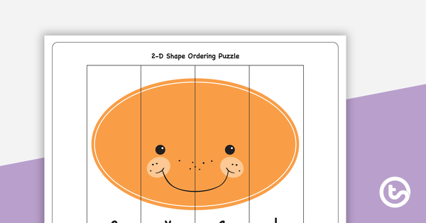 Preview image for 2-D Shape Matching Puzzles - teaching resource