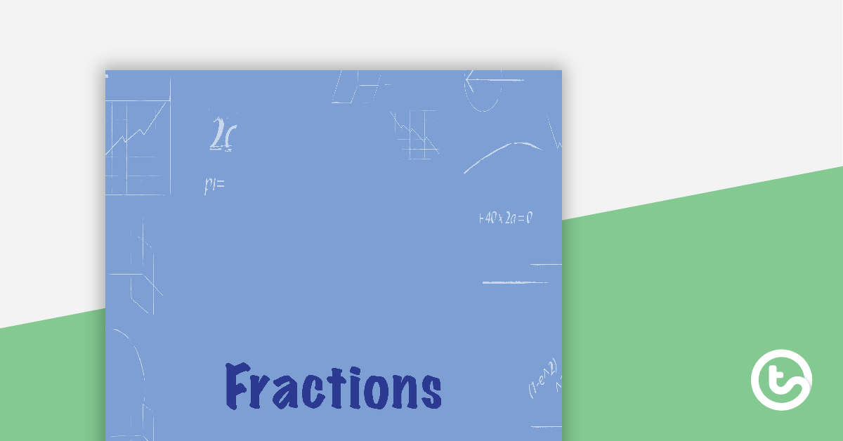 Preview image for Goal Labels - Fractions (Key Stage 2 - Upper) - teaching resource