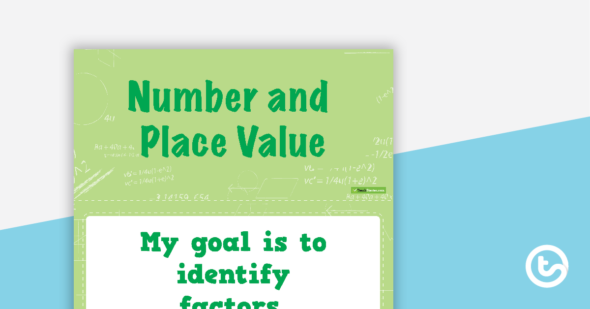 Preview image for Goals - Numeracy (Key Stage 2 - Upper) - teaching resource