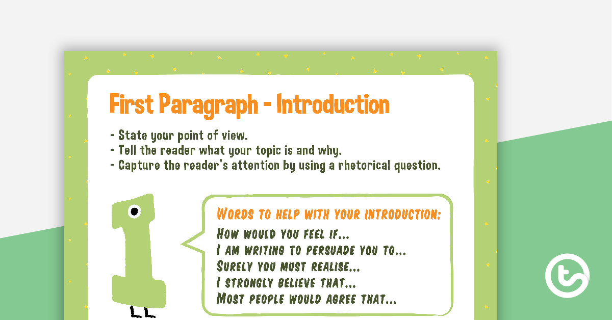 Preview image for Persuasive Text Structure Posters - teaching resource