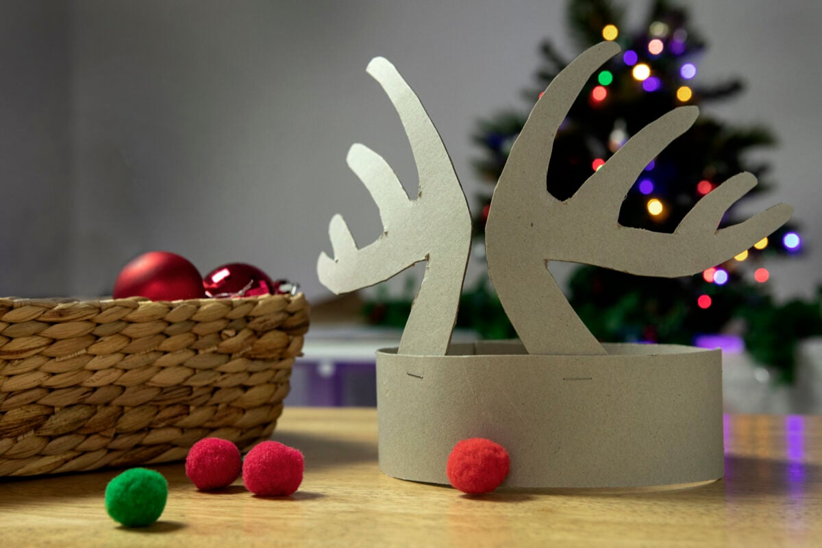 reindeer antlers headband