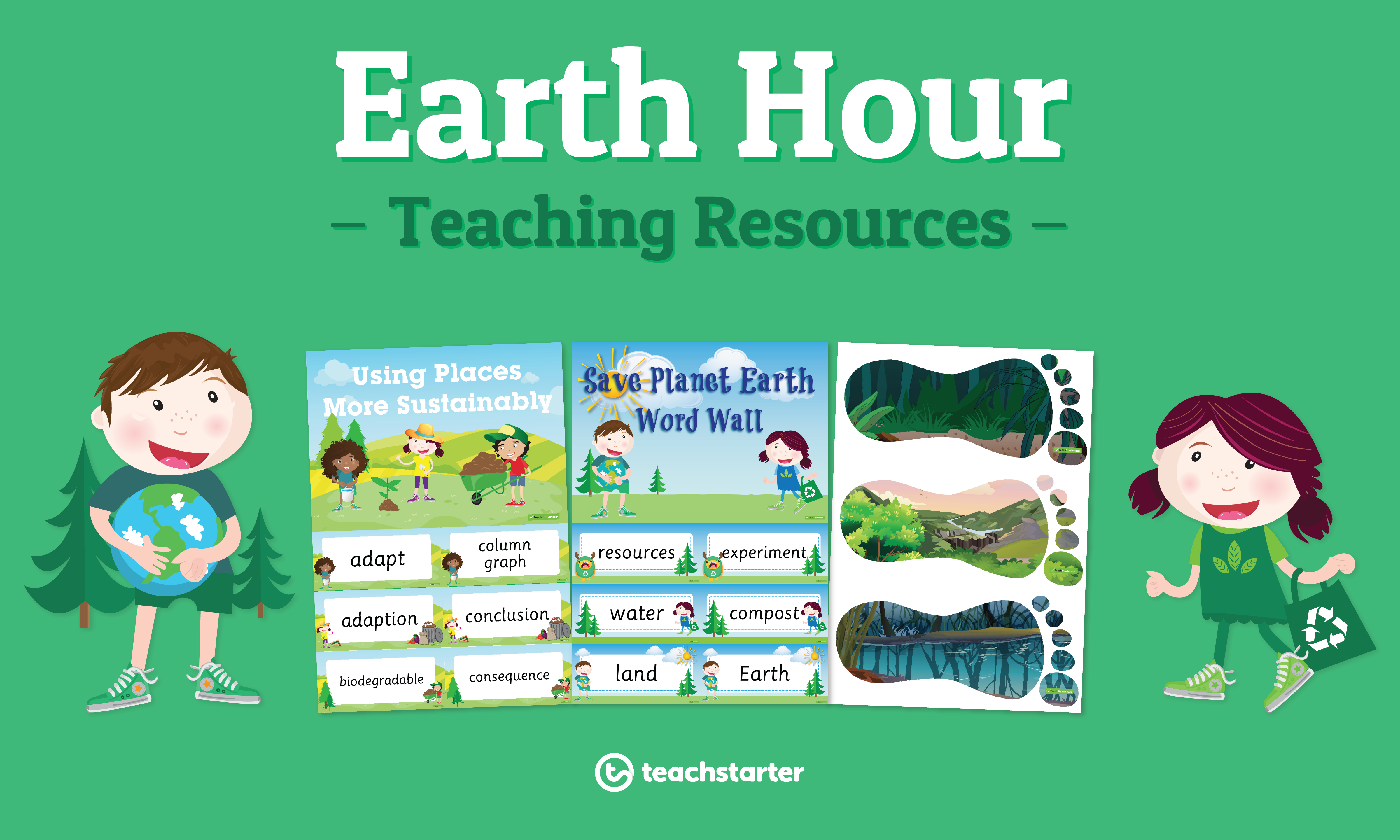 Earth Hour Classroom Activities and Teaching Resources