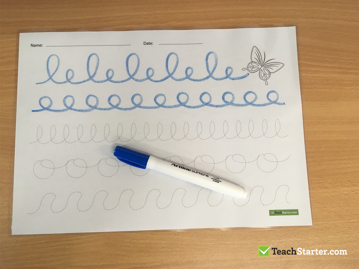 Pre-handwriting Worksheets