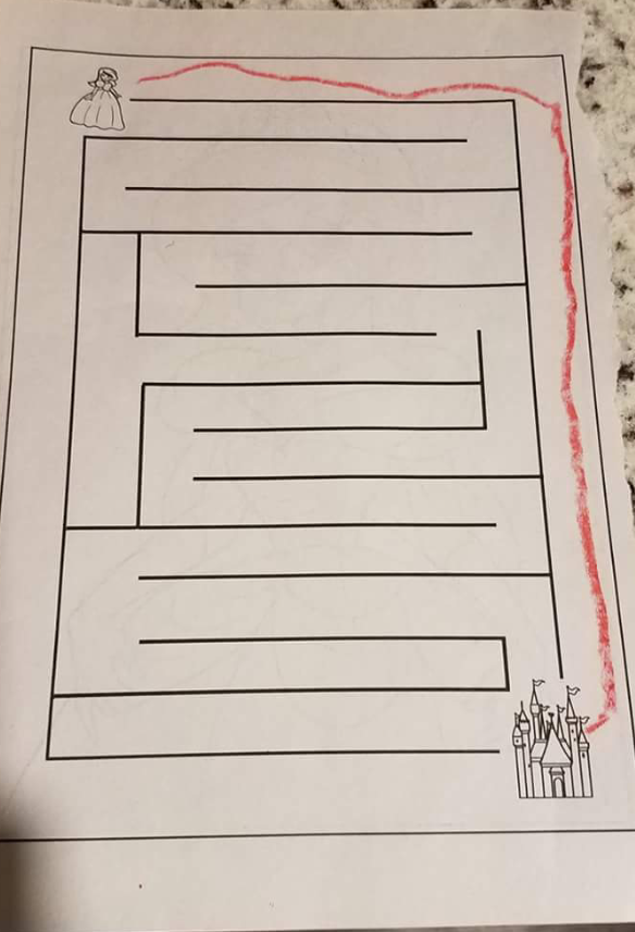 Funny Kid Test Answer Maze