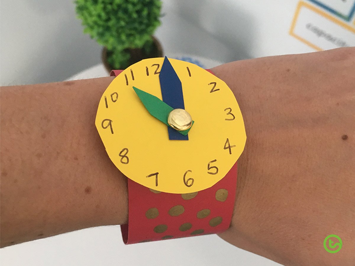 Time Resources and Activities - Make a Paper Watch
