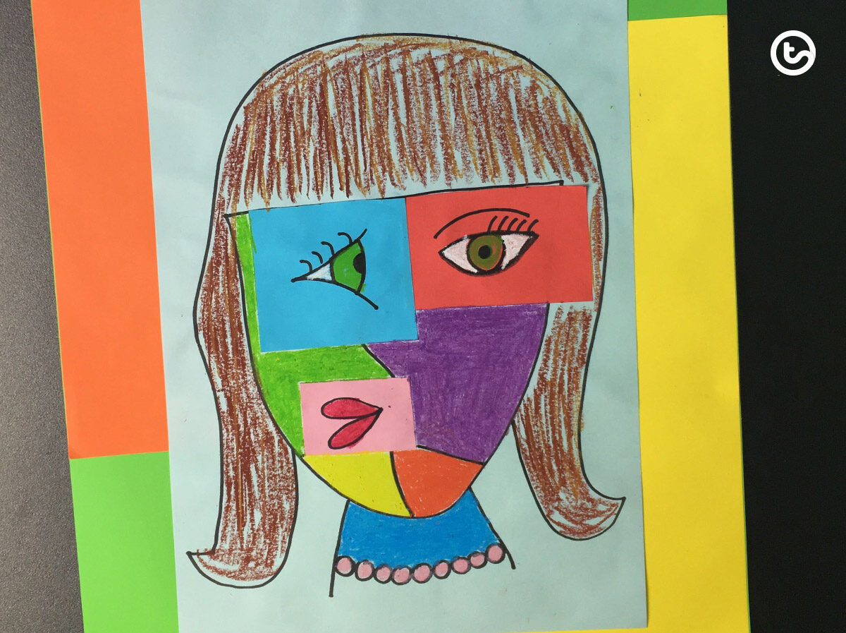 Pablo Picasso art activity for kids