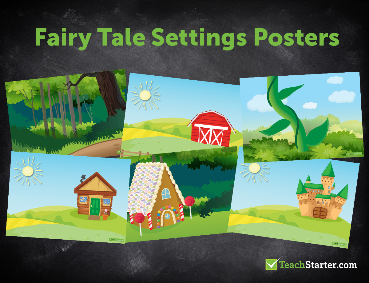 Fairy Tale Settings Posters