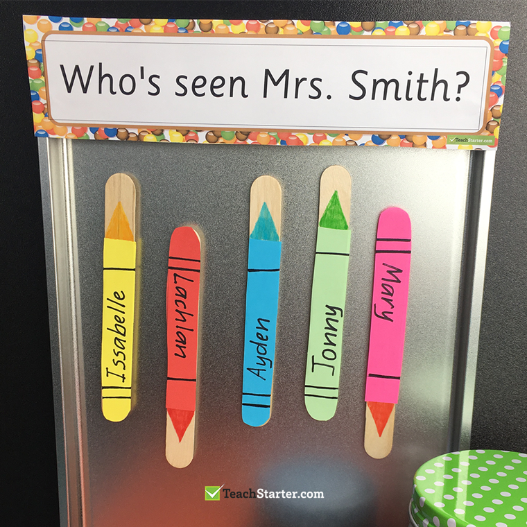 Who's seen the Teacher Magnetic Board