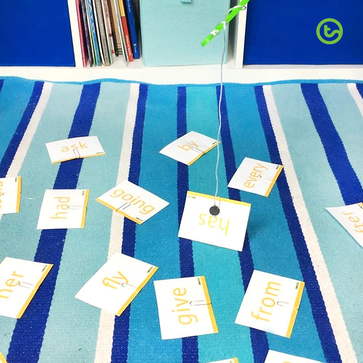 sight word fishing game