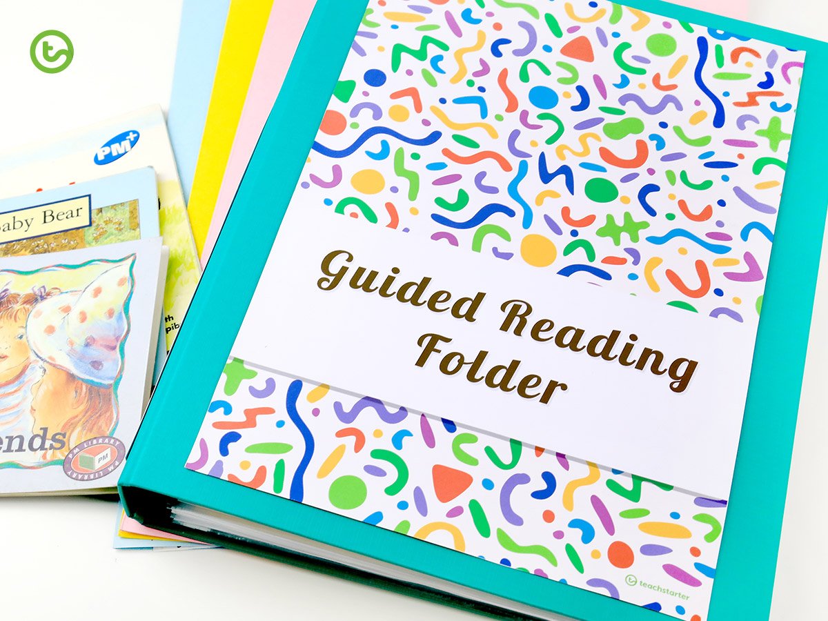 Guided Reading folder templates