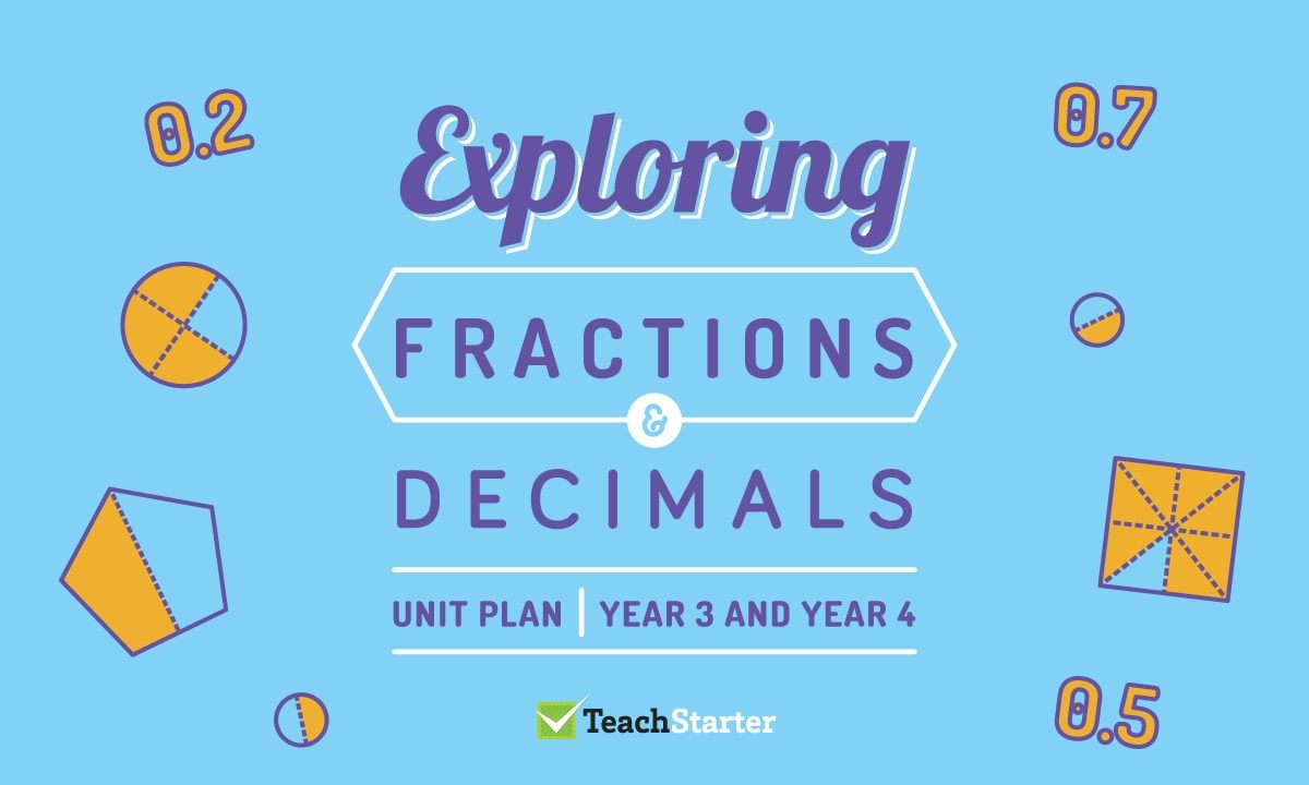 Fractions Unit Plan - Year 3 and Year 4