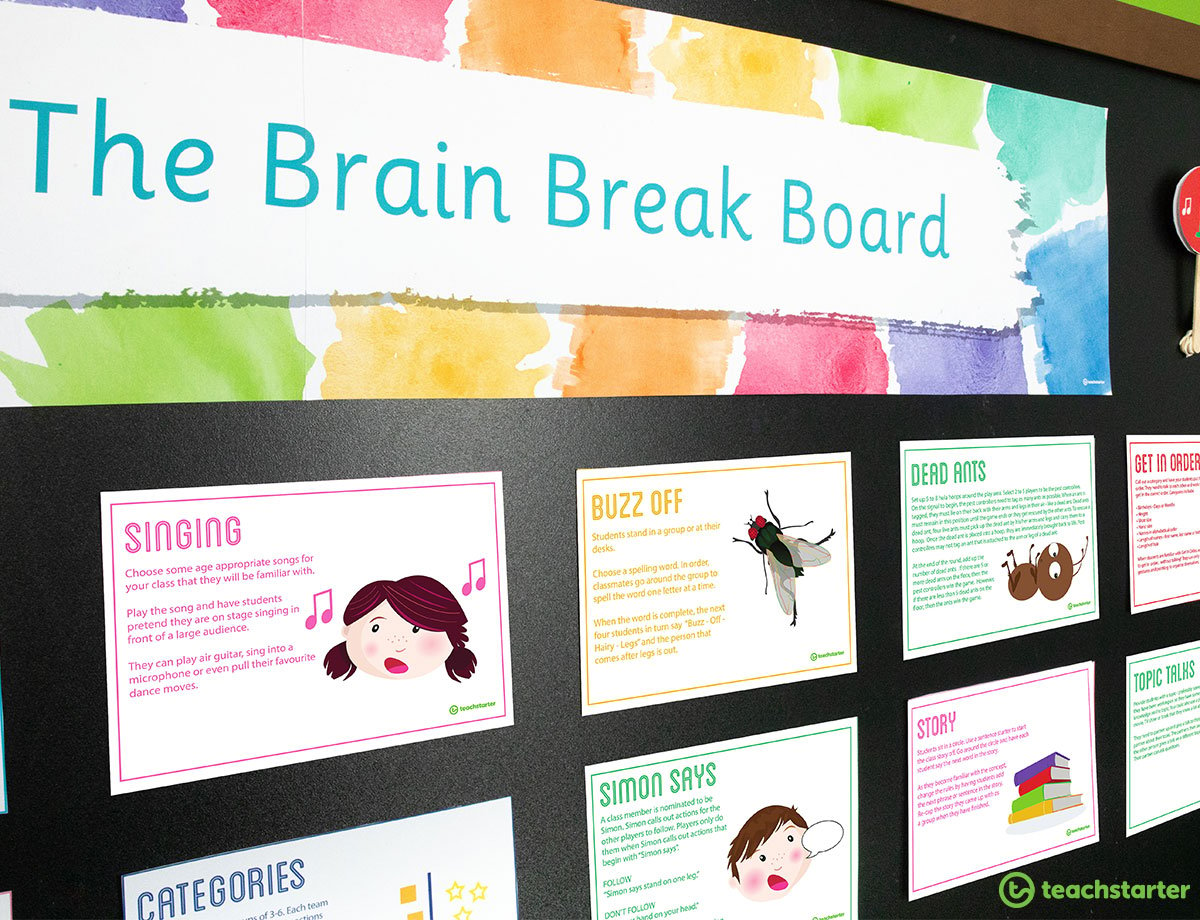 Brain Break Activities for the Classroom
