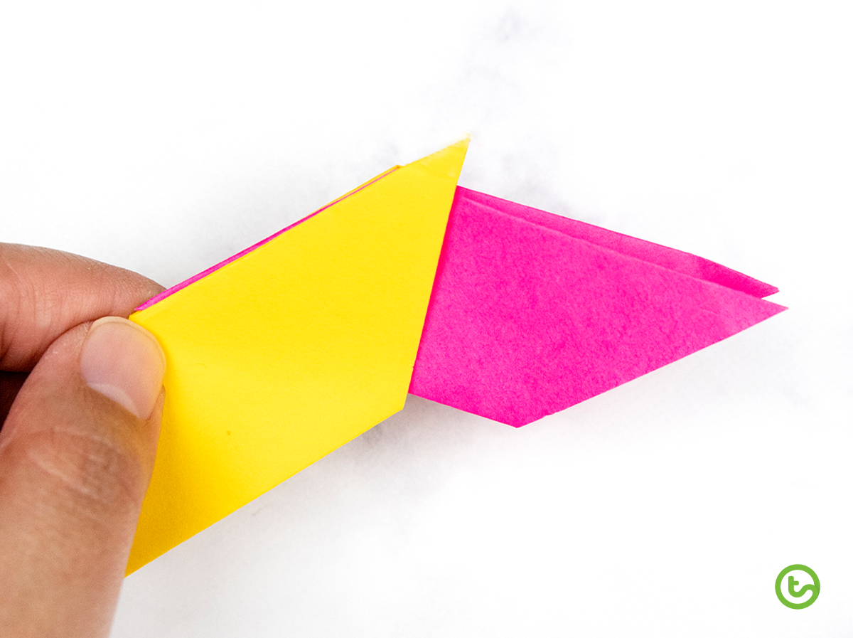 How To Make A Sticky Note Ninja Star How to Make an Origami Transforming Ninja Star With Sticky Notes