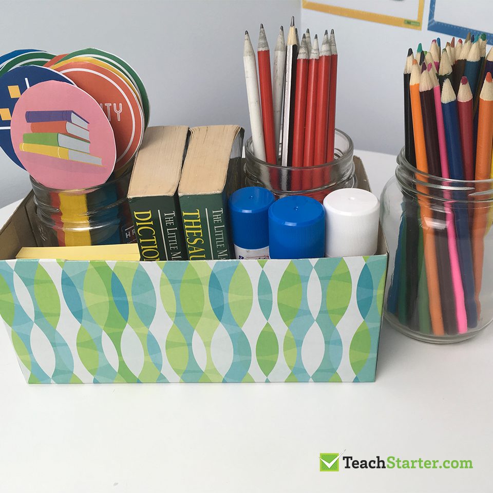 Classroom Desk Organisers