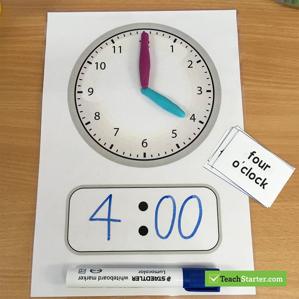 Digital and Analogue Clock Activitiy