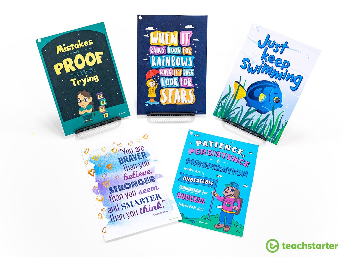 Positivity Posters for the Classroom