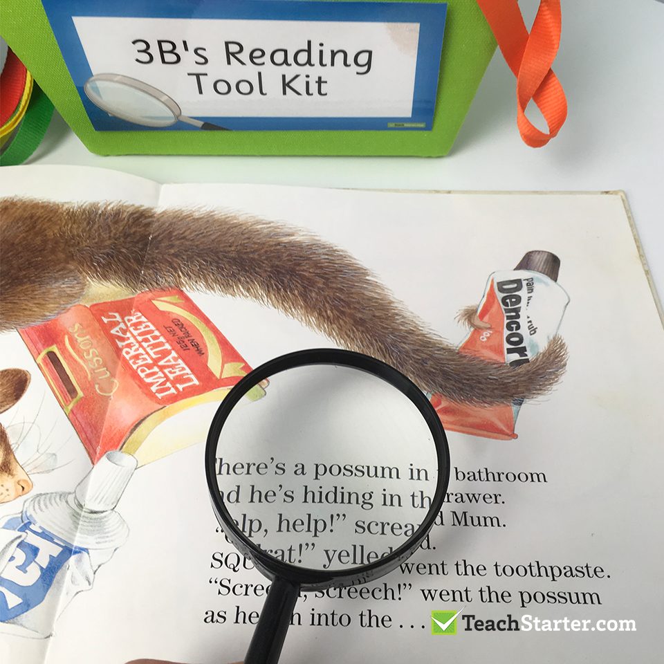 Magnifying Glass for Guided Reading