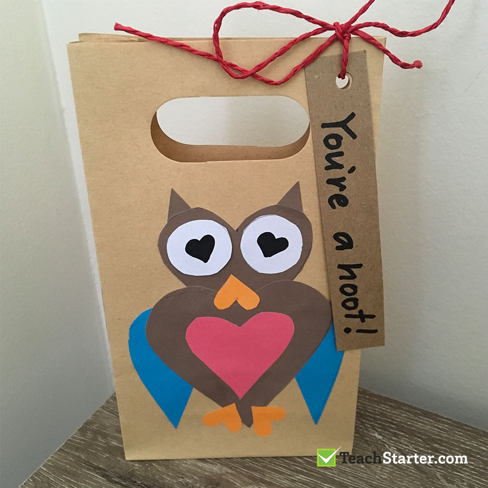 Valentine's Day Owl Craft
