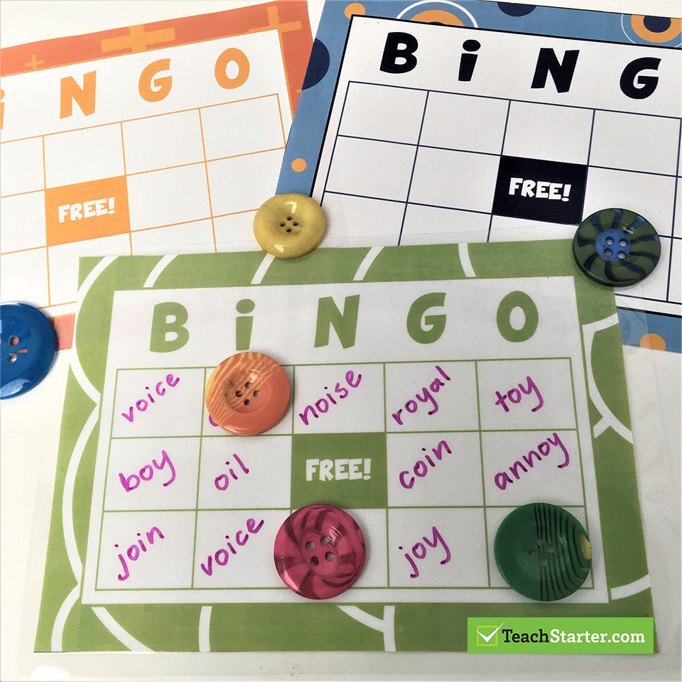 Blank BINGO Cards