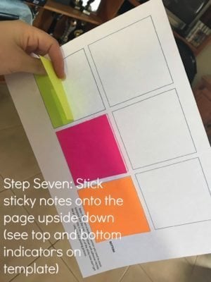 Sticky Note Template
