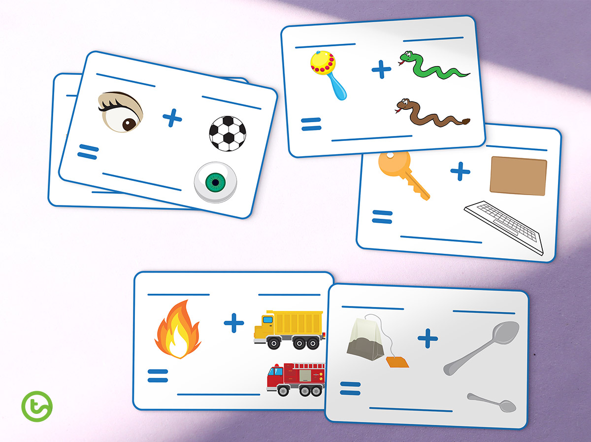 Compound word task cards