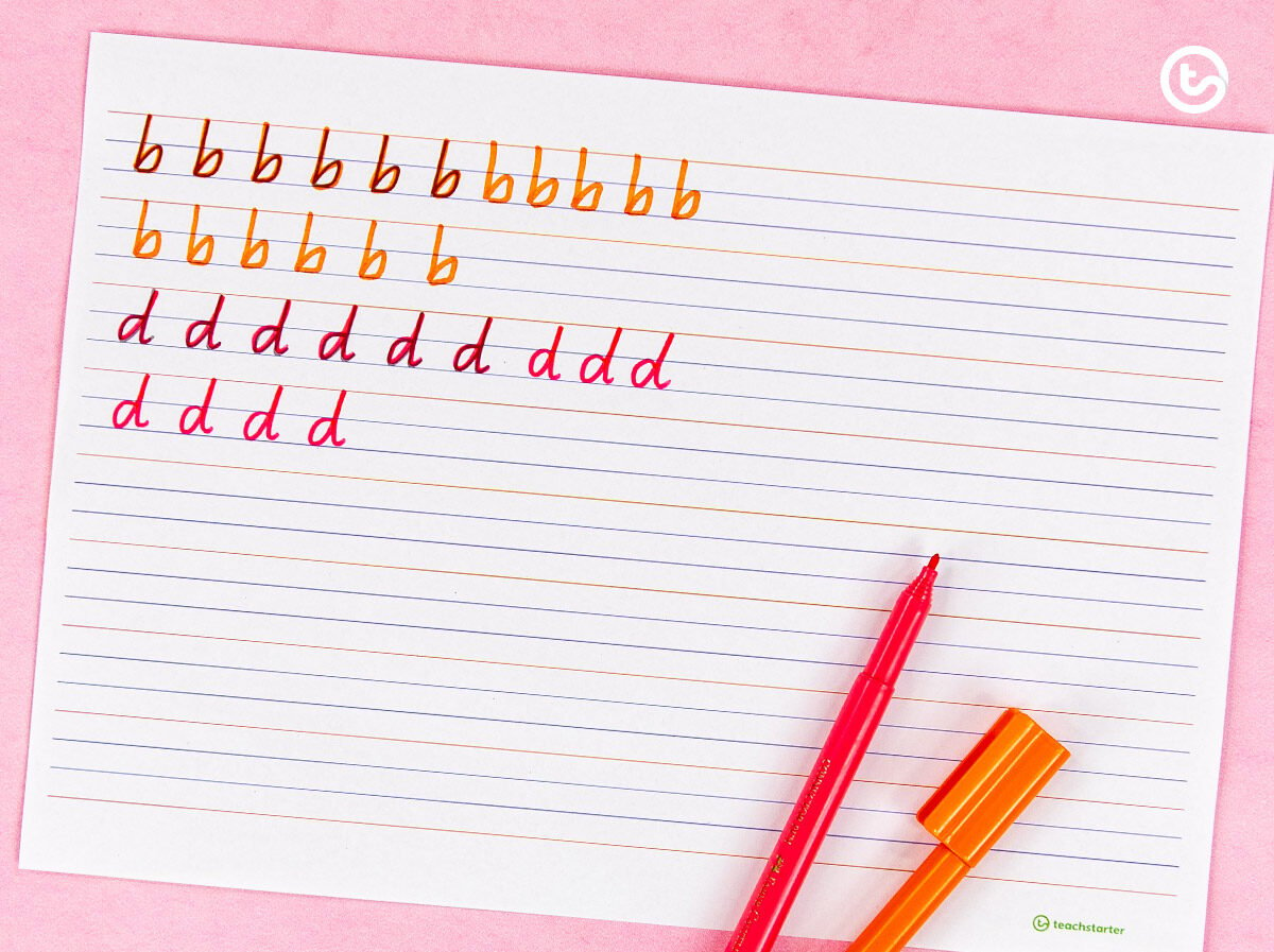 Create your own handwriting sheets for the classroom. 