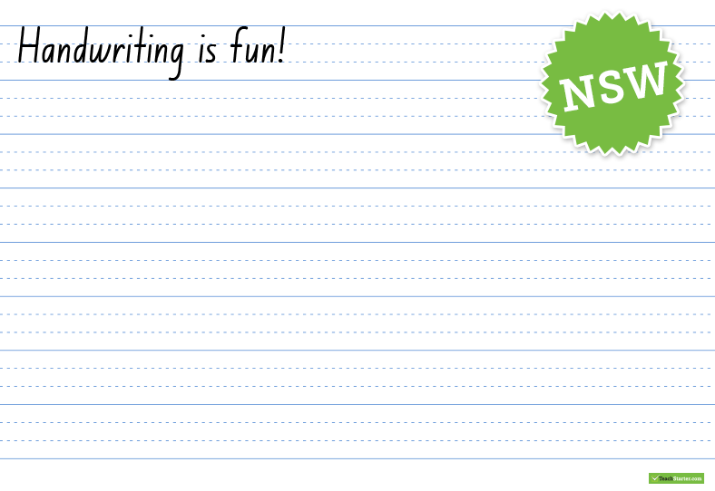 create your own handwriting sheets easily handwriting generator teach starter