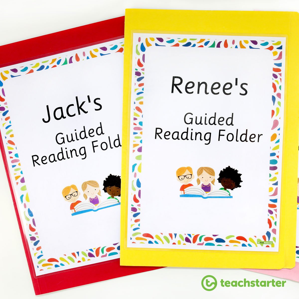 Setting up a Student Guided Reading Folder