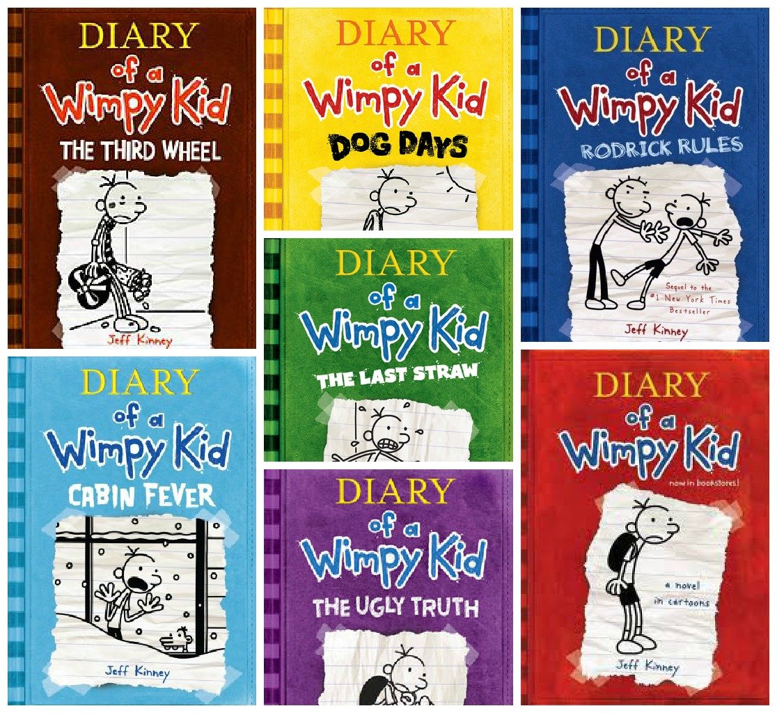Diary of a Wimpy Kid Series - books for kids who don't like reading