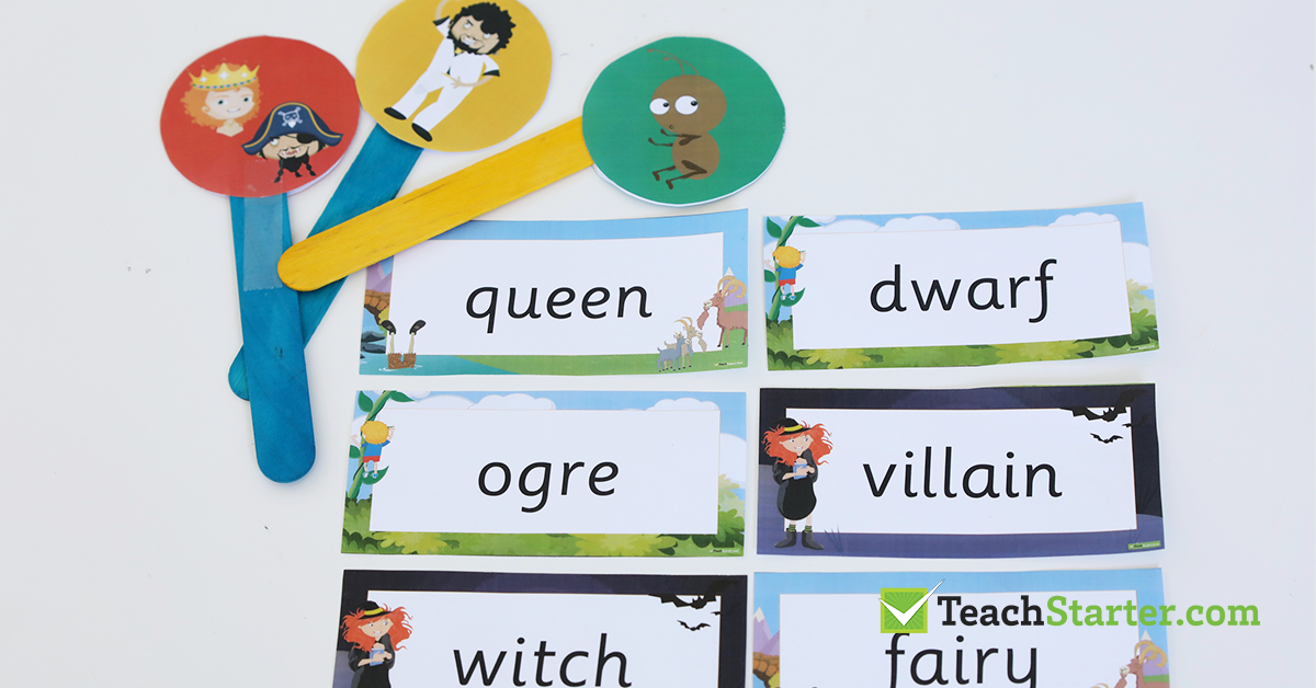 fairytale themed drama game ideas for K-3 students