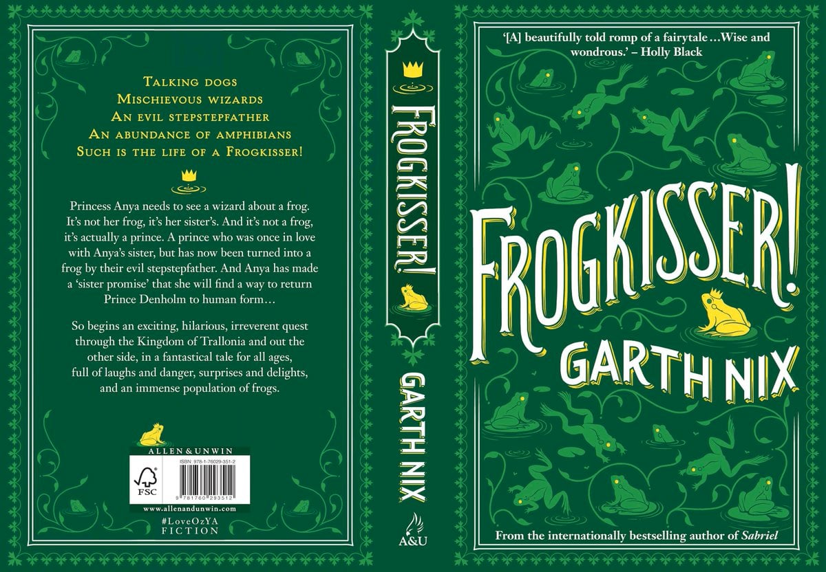 Frogkisser by Garth Nix - books for reluctant readers