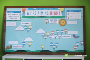 How to Create a Bump it Up Classroom Display