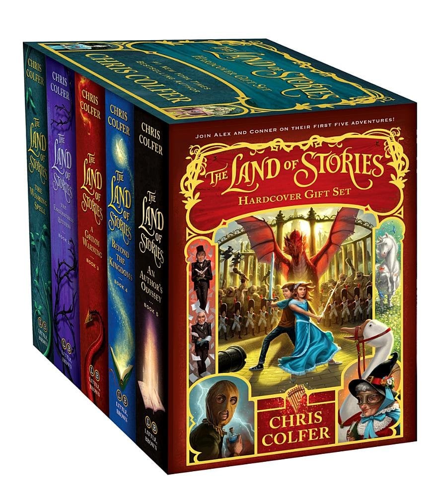 The Land of Stories series - books for kids who don't want to read
