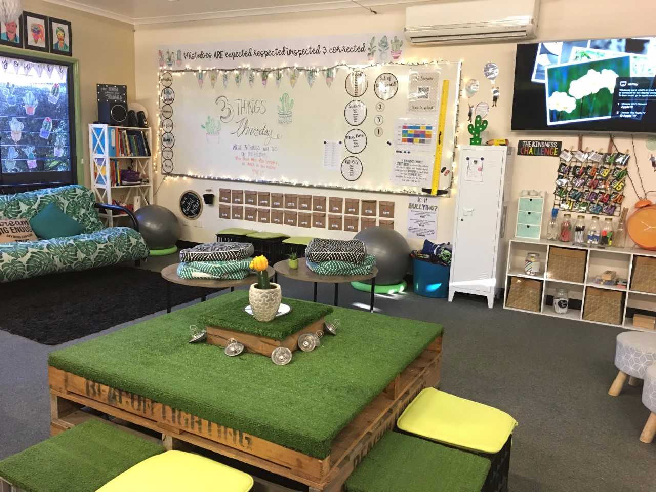 flexible seating in the classroom