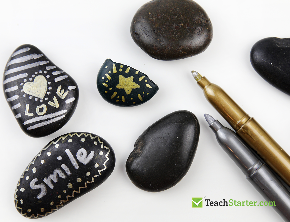 Kindness Rock Garden in the Classroom