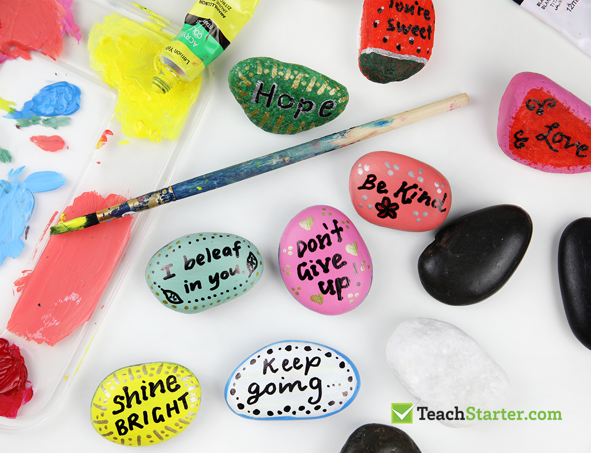 Kindness Rock Garden in the Classroom