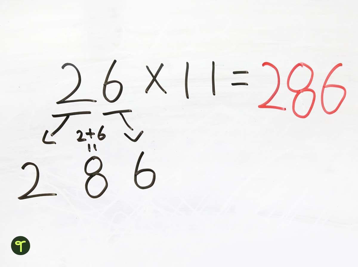 Teachers' tricks for multiplication