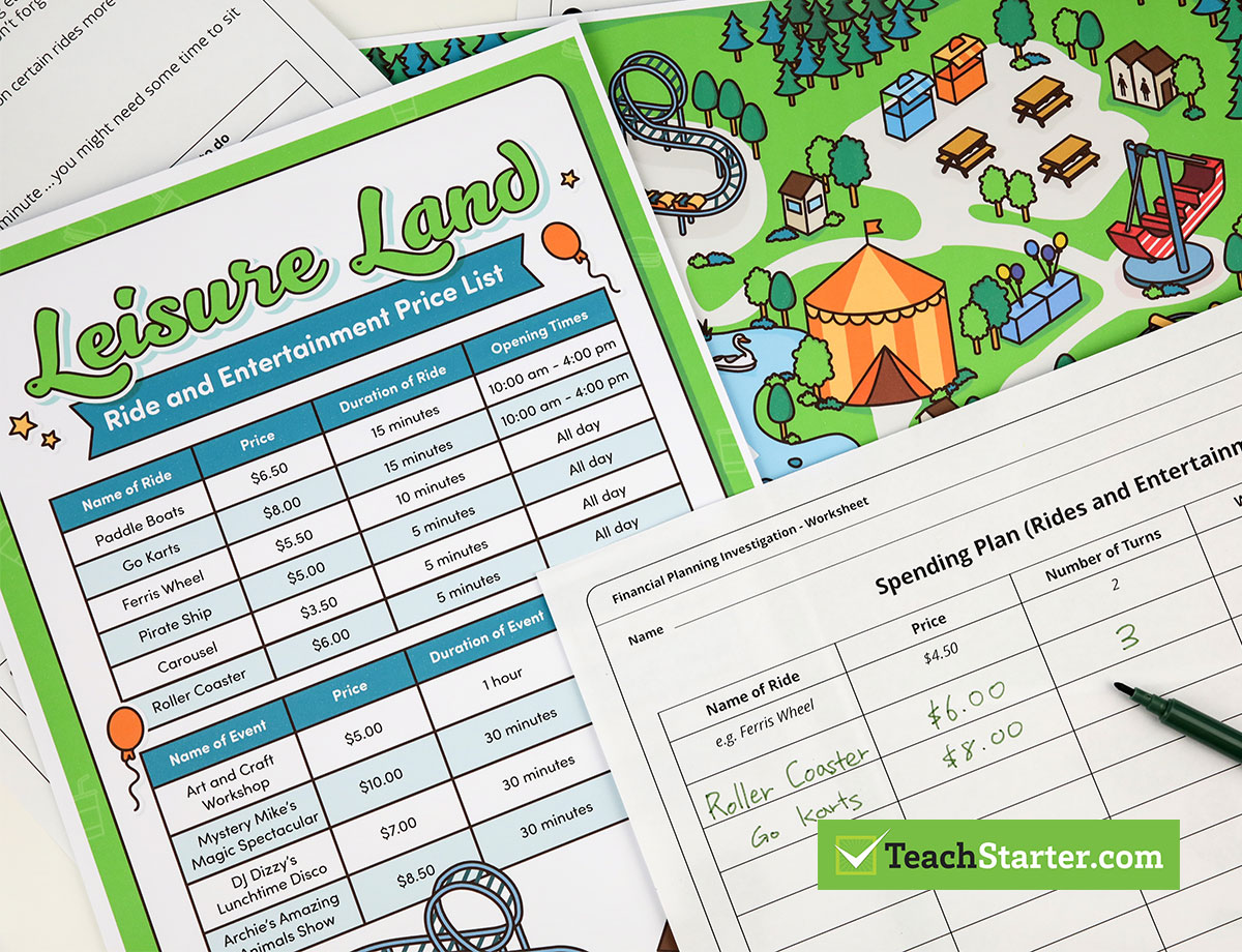 Leisure Land Mathematics Investigation