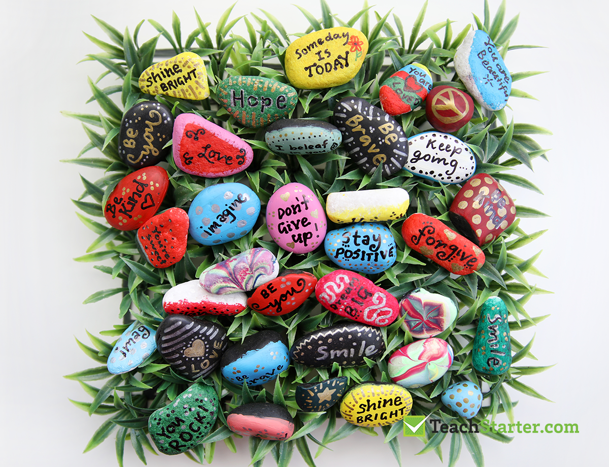 Kindness Rock Garden in the Classroom