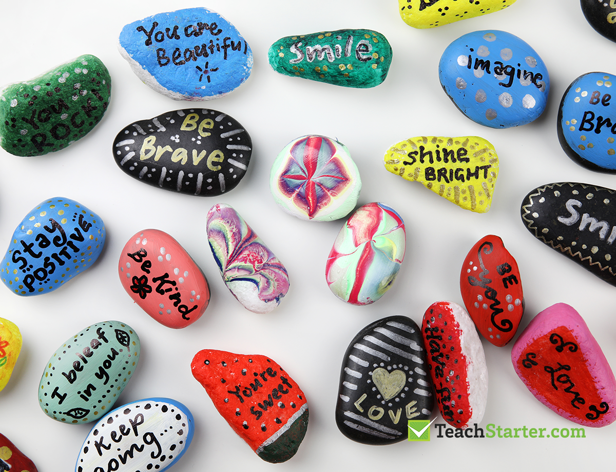 Kindness Rock Garden in the Classroom