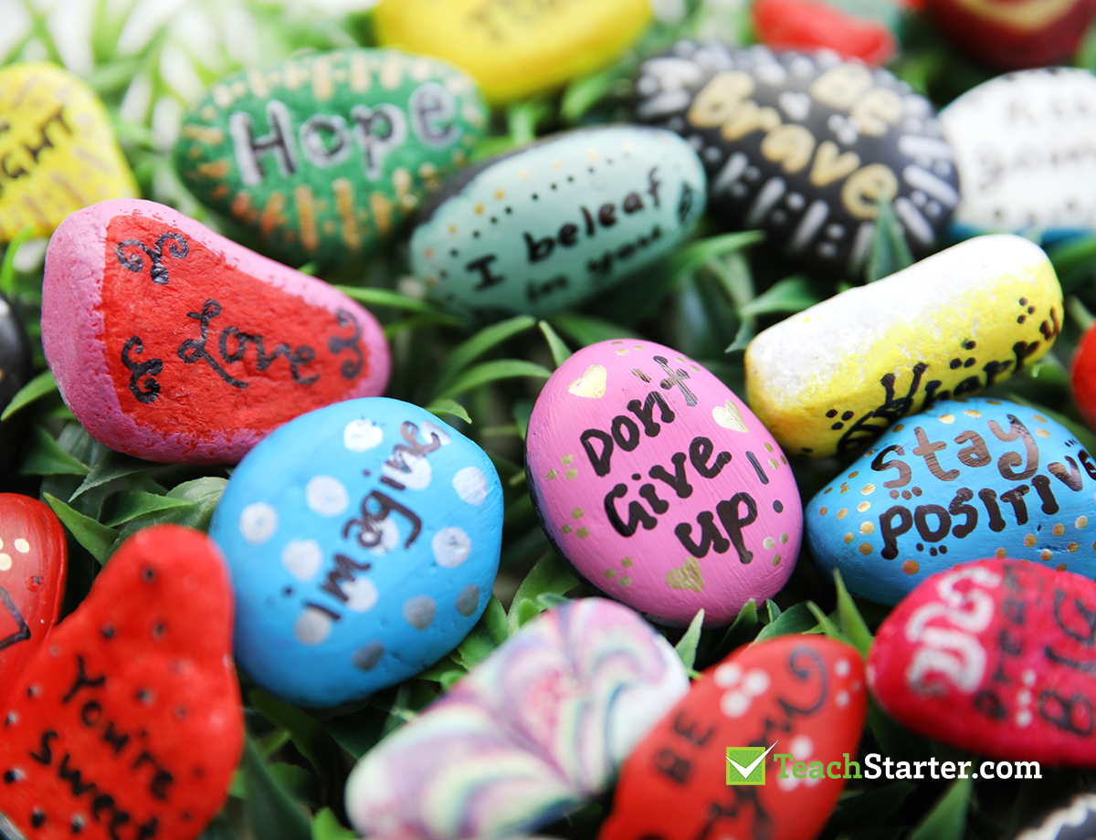 Kindness Rock Garden in the Classroom