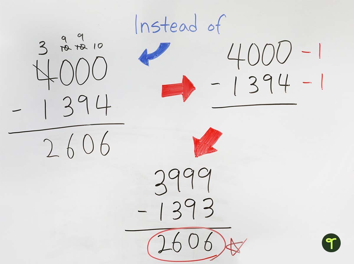 subtraction trick for kids