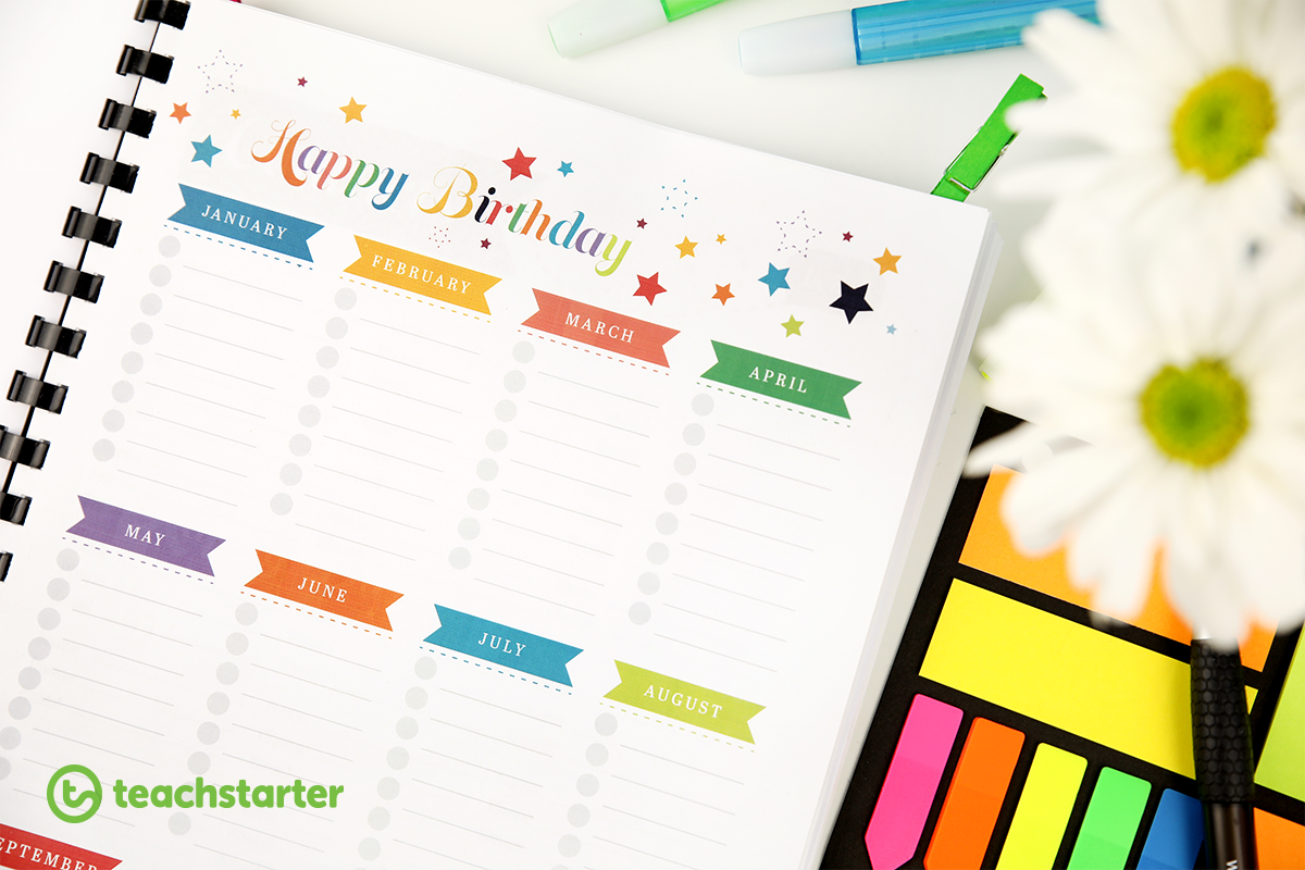 Printable Teacher Diary