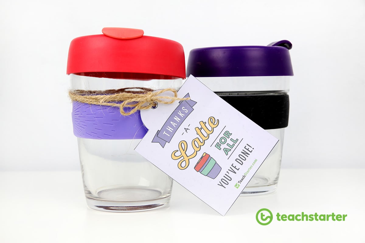Keep Cup - Best Teacher Gift Ideas - Free printable gift tags